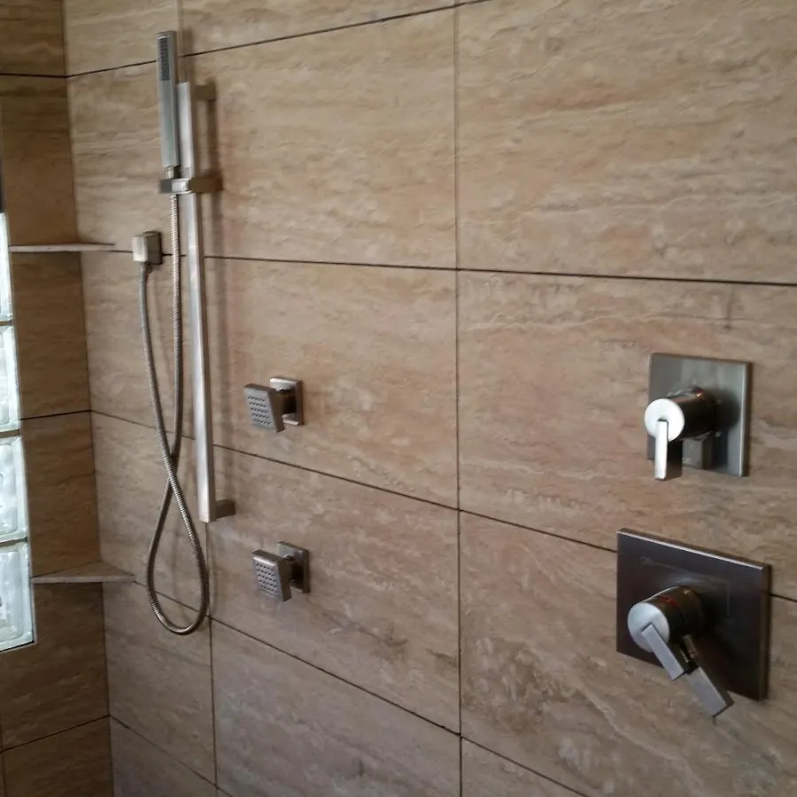 Shower fixture installation for Water Heater Installation in New Brunswick